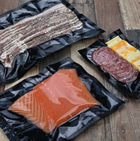 Co-Extruded Black Back Vacuum Pouches