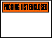 7-1/2 x 5-1/2 Inch (in) Size Packing List Envelope (PS-19PL-PQ19)
