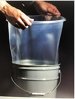 15 mil Thickness, 5 Gallon (gal) Capacity, and Smooth Wall Rigid Drum Liner