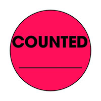 2 Inch (in) Size Inventory Control Label (ZZ-DL3569)