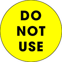 2 Inch (in) Size Inventory Control Label (ZZ-DL3577)