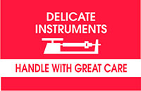 2 x 3 Inch (in) Size Delicate Instrument Label (ZZ-DT-DL1344)