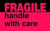 3 x 5 Inch (in) Size Fragile Shipping Label (ZZ-DT-DL1769)