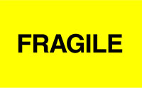 3 x 5 Inch (in) Size Fragile Shipping Label (ZZ-DT-DL2422)