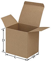 Kraft Reverse Tuck Boxes