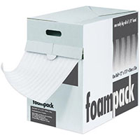 Packaging Foam Rolls in a Dispenser Box