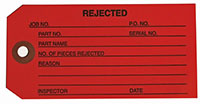 1 Part Pre-Wired Inspection Tags