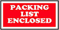 3 x 5 Inch (in) Size Red and White Shipping Label (LB-SCL-538)