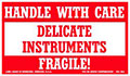 3 x 5 Inch (in) Size Delicate Instrument Label (LB-SCL-554)