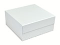Matte White Collapsible Deluxe Folding Gift Boxes - 5
