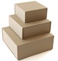 Natural Kraft Wrap Collapsible Boxes