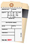 2 Part Plain Carbon Style Inventory Tags