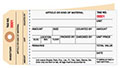 2 Part Stub Style Plain Carbonless Inventory Tags