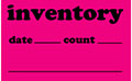 2.5 x 4 Inch (in) Size Inventory Control Label