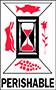4 x 6 Inch (in) Size Red, White, and Black International Safe Handling Label (ZZ-DL4070)