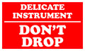 3 x 5 Inch (in) Size Delicate Instrument Label (ZZ-DT-DL1342)
