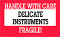 3 x 5 Inch (in) Size Delicate Instrument Label (ZZ-DT-DL1460)