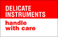 3 x 5 Inch (in) Size Delicate Instrument Label (ZZ-DT-DL1464)