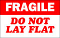 3 x 5 Inch (in) Size Fragile Shipping Label (ZZ-DT-DL1531)