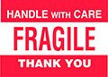 3 x 5 Inch (in) Size Fragile Shipping Label (ZZ-DT-DL1774)