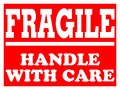 3 x 4 Inch (in) Size Fragile Shipping Label (ZZ-DT-DL1778)