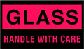 3 x 5 Inch (in) Size Fragile Glass Shipping Label (ZZ-DT-DL1780)