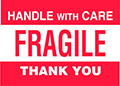 4 x 6 Inch (in) Size Fragile Shipping Label (ZZ-DT-DL3182)