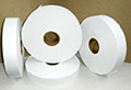1-3/16 Inch (in) x 500 Feet (ft) Size White Heat-Seal Banding Tape