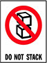 4 x 6 Inch (in) Size Red, White, and Black International Safe Handling Label (ZZ-IPM-409)
