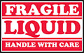 2.5 x 4 Inch (in) Size Fragile Shipping Label
