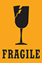 2 x 3 Inch (in) Size Fragile Shipping Label (ZZ-SCL-214)