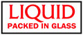 1 x 2.5 Inch (in) Size Glass Shipping Label