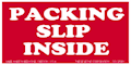 2 x 4 Inch (in) Size Red Color Shipping Label