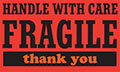 3 x 4 Inch (in) Size Fragile Shipping Label (ZZ-SCL-533)
