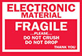 3 x 4 Inch (in) Size Fragile Shipping Label (ZZ-SCL-542)
