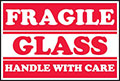 3 x 5 Inch (in) Size Fragile Shipping Label (ZZ-SCL-547)