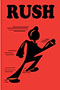 4 x 6 Inch (in) Size Fluorescent Red Color Rush Shipping Label